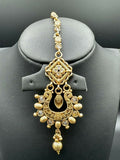 H&A Jewellery Indian Rajwari Gold Plated Maang Tikka