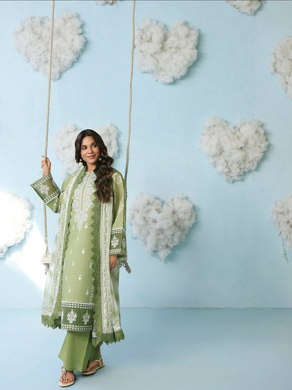 Mahnur Anaya Summer Vol 2 Lawn Embroidered Unstitched 3-Piece Suit-AN-2-16
