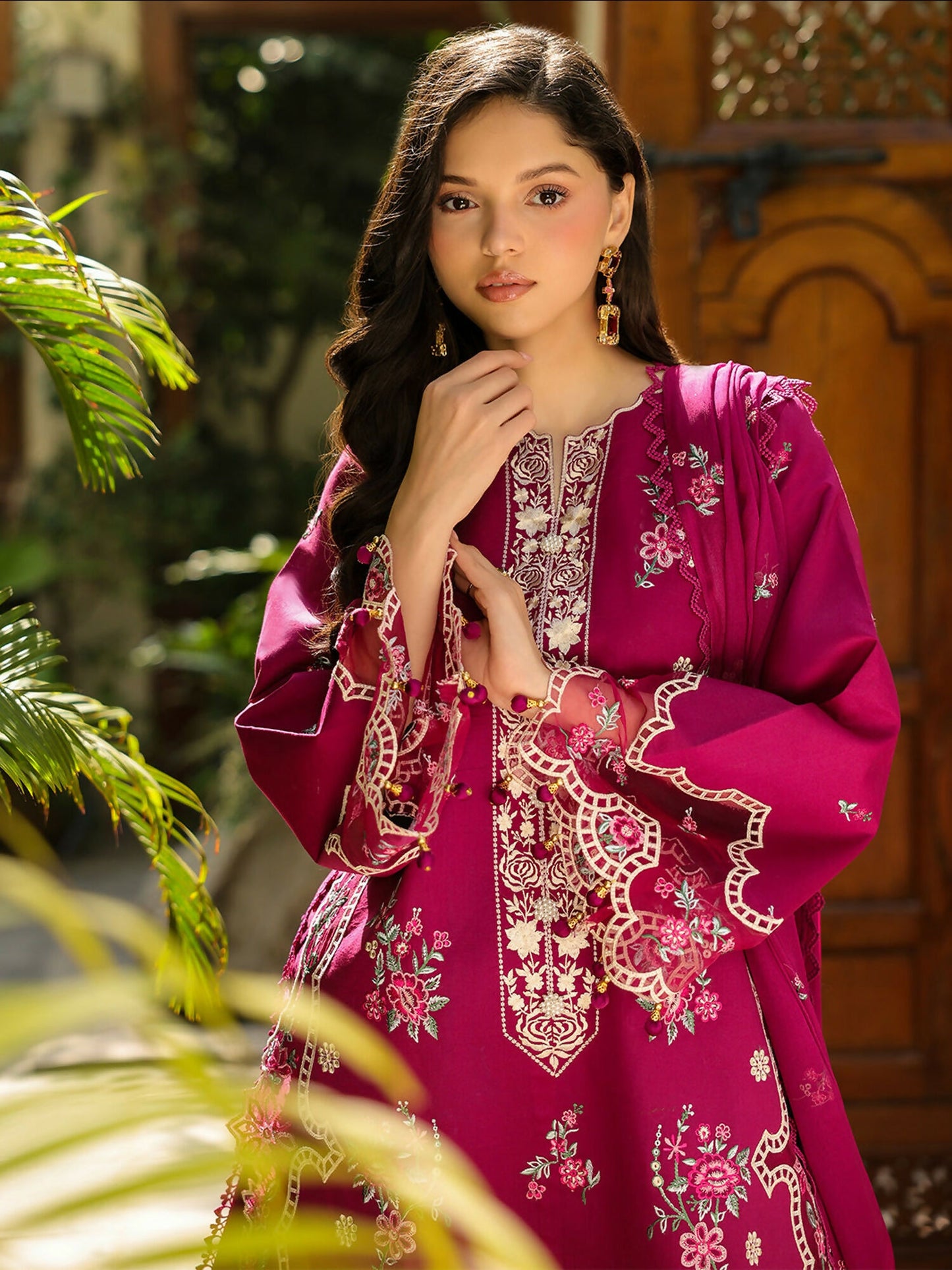 Mahnur Shanaya Vol 2 Lawn Embroidered Unstitched 3-Piece Suit-SH-02
