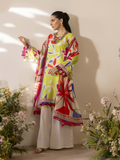 Naqsh Summer Glow 2 Luxury Lawn Digital Printed Unstitched 3-Piece Suit-Dull Yellow-00121