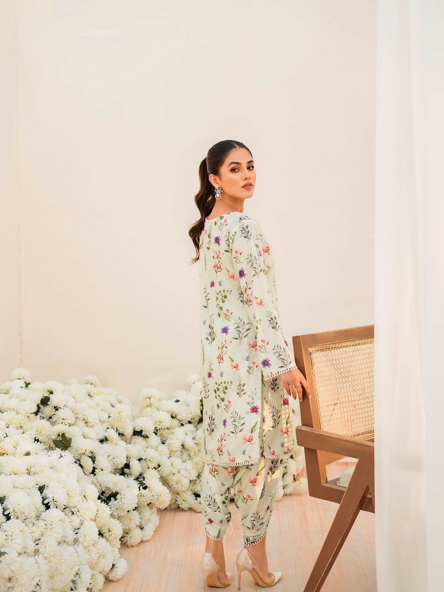 Panache Apparel winter Grip Printed Stitched 2-Piece Suit-Glow