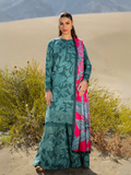 Maria B Slub Khaddar Printed Unstitched 3-Piece Suit- 509 - A
