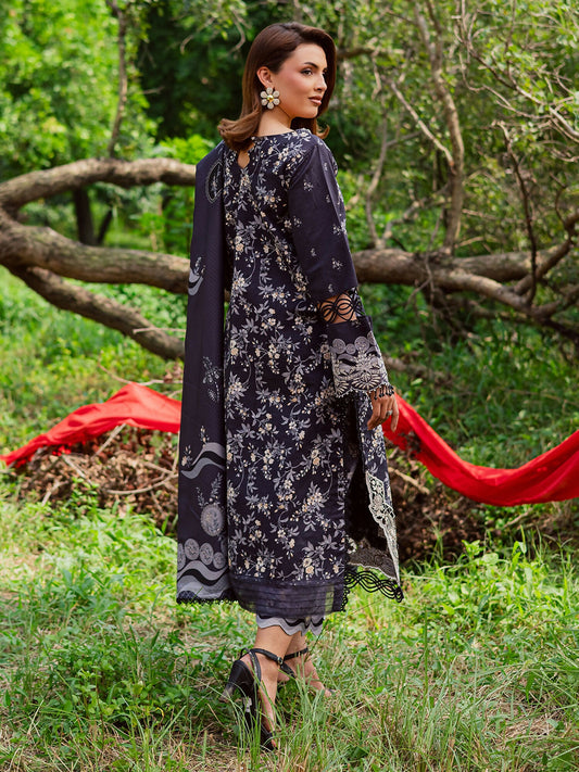 Parishay Rang e Sarma Khaddar Embroidered Unstitched 3-Piece Suit-SAR-12