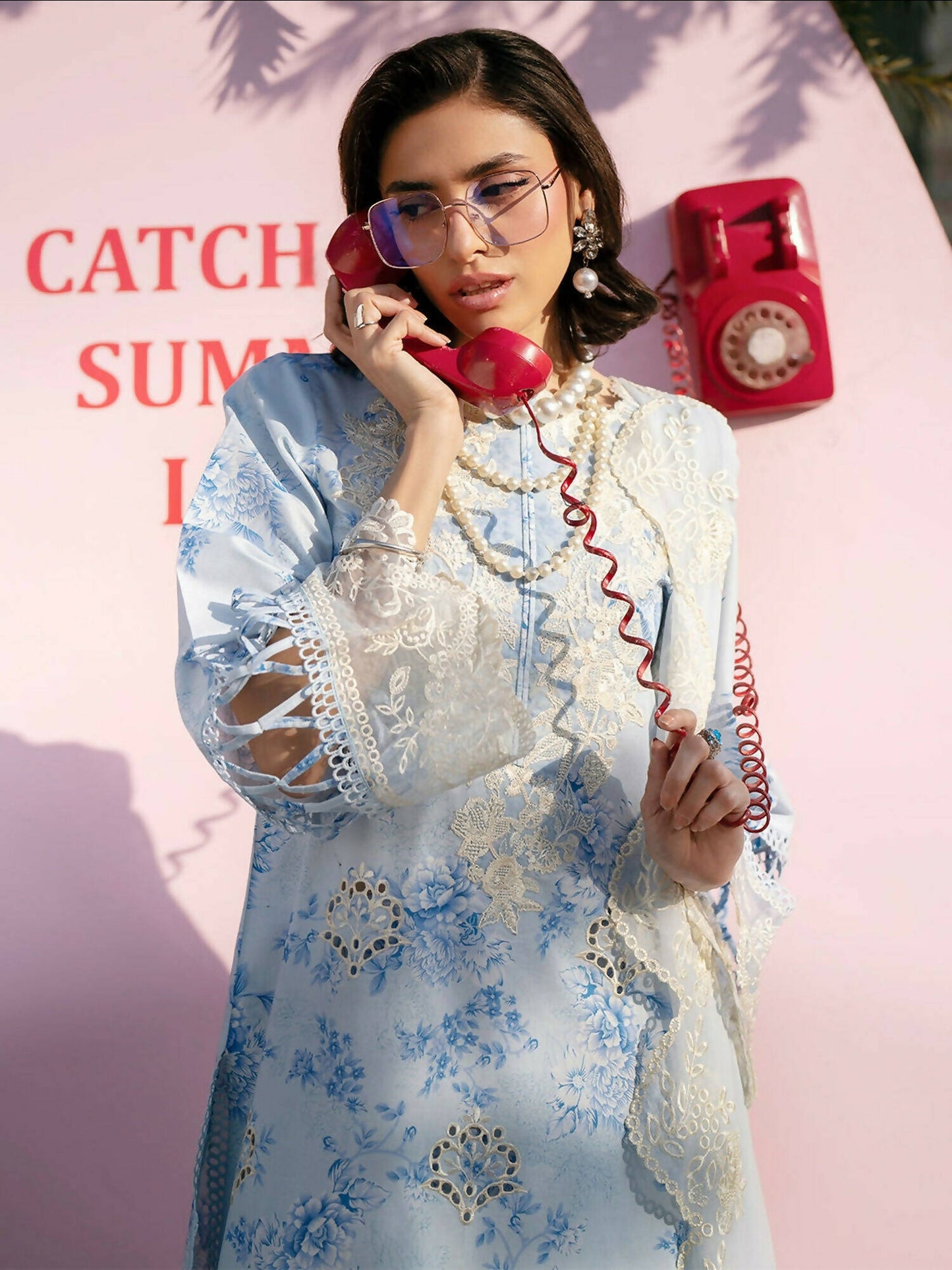 Mahnur Broadway Luxury Lawn'26 Embroidered Unstitched 3-Piece Suit-BW-001