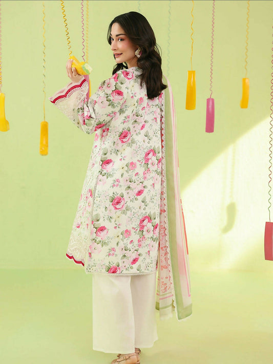 Mahnur Anaya Summer Vol 2 Lawn Embroidered Unstitched 3-Piece Suit-AN-2-19