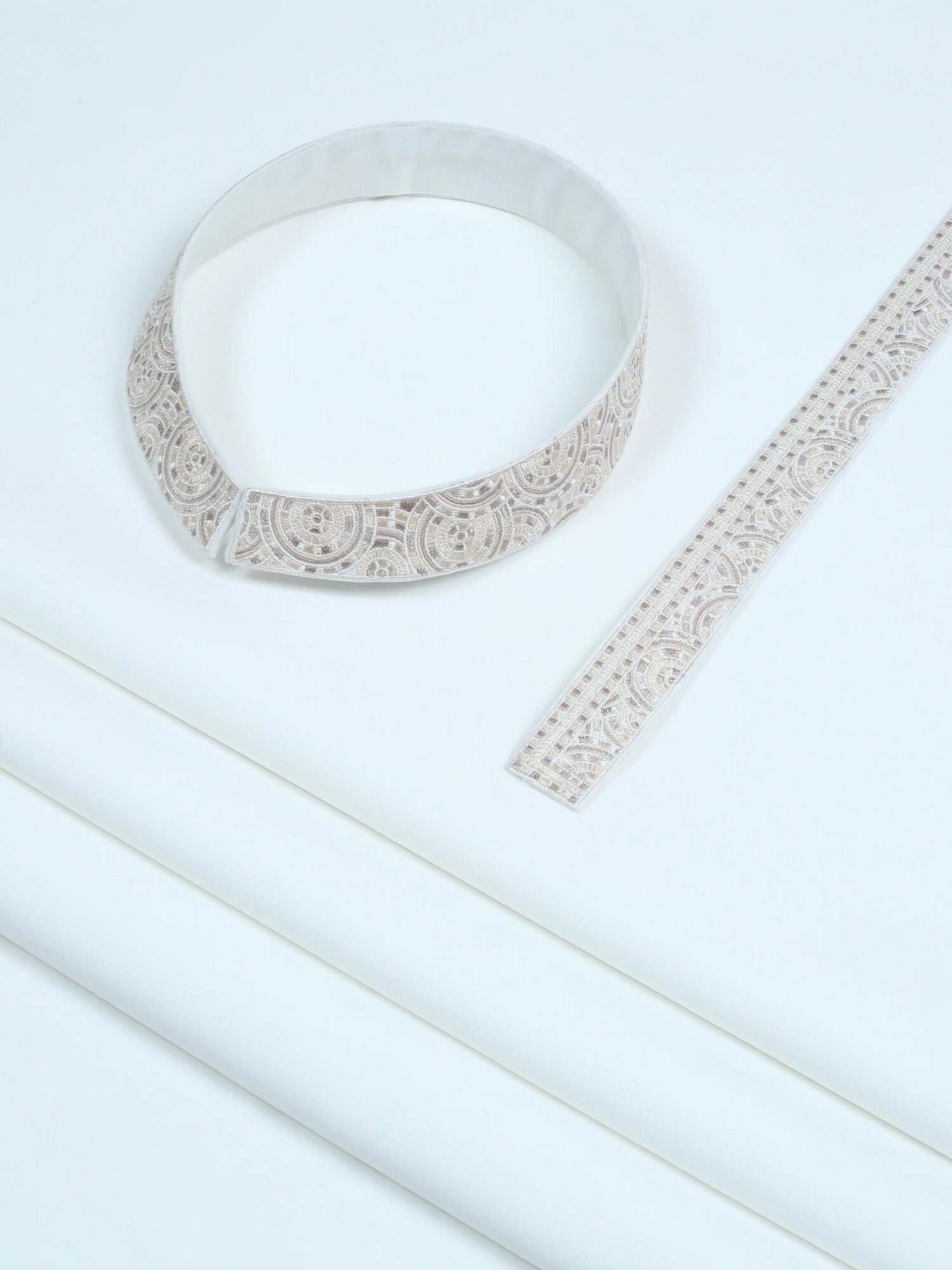 Fabrich Monochrome Edit'26 Wash & Wear Embroidered Unstitched Shalwar Kameez–GTS-FE-030