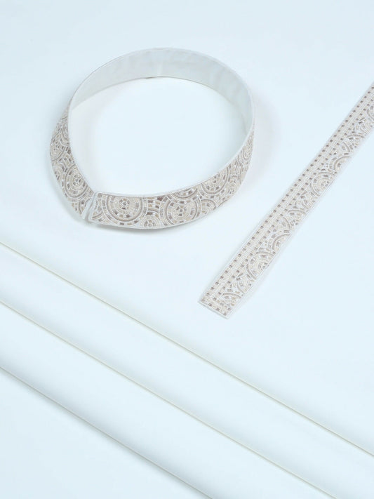 Fabrich Monochrome Edit'26 Wash & Wear Embroidered Unstitched Shalwar Kameez–GTS-FE-030