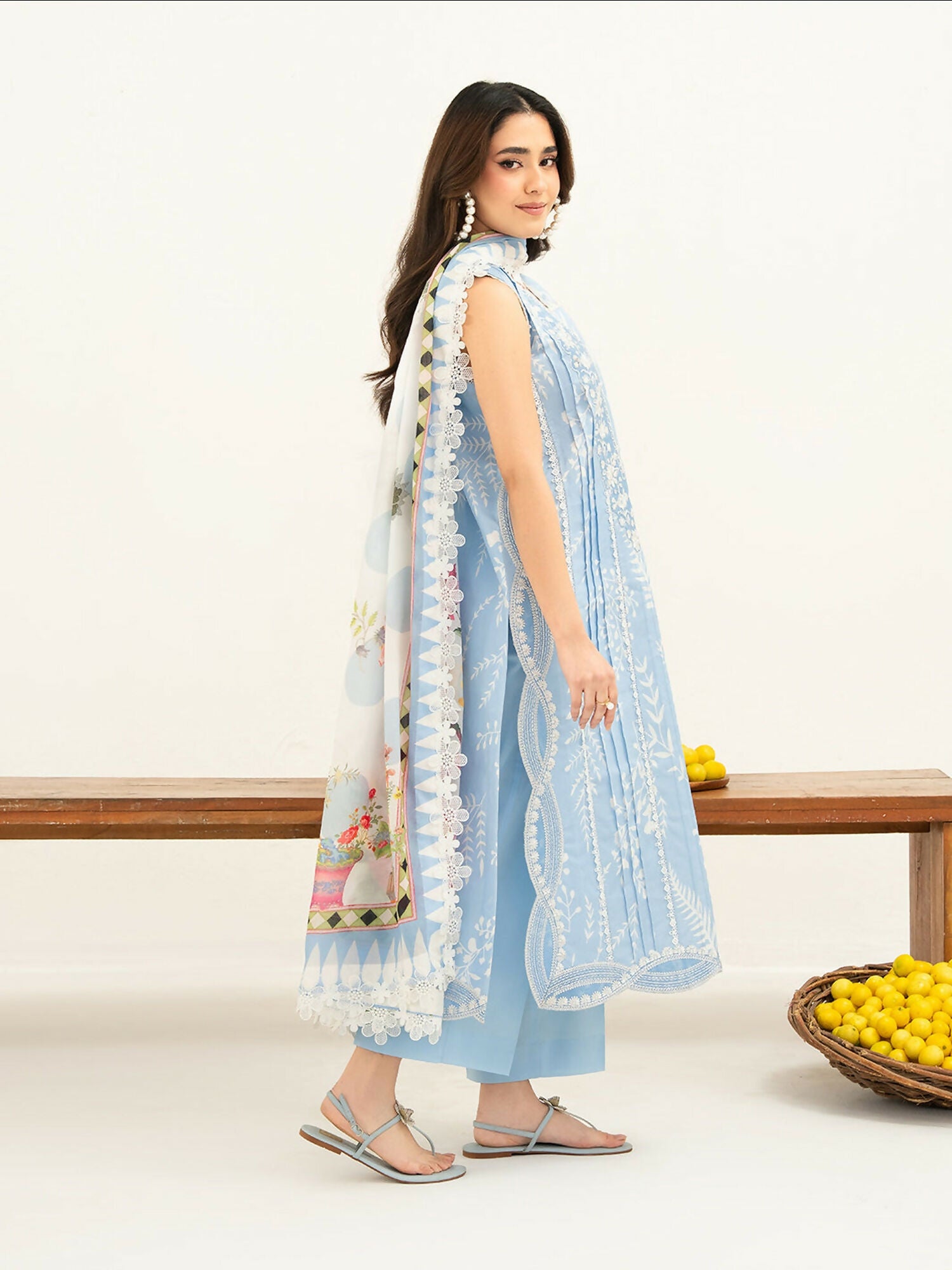 Mahnur Anaya Lawn Vol-1 Embroidered Stitched 3-Piece Suit-ANA-006
