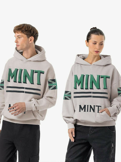 Jupiter Heavy GSM Mint Puff Printed Oversized Hoodie-14858