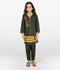 Velvour Girls Cotton Embroidered Stitched 2-Piece Suit-VG76-C