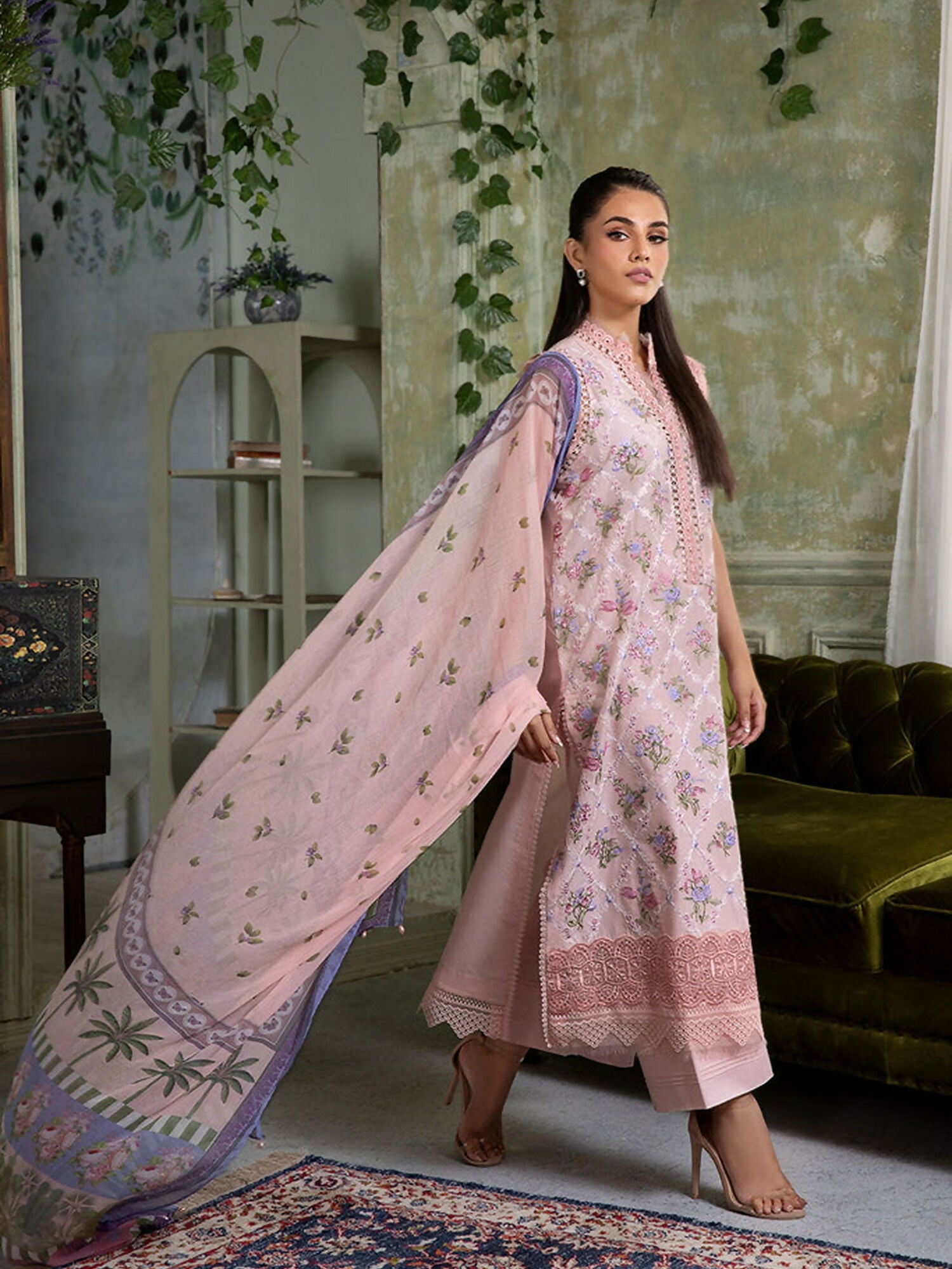Sobia Nazir Vital'25 Lawn Embroidered Unstitched 3-Piece Suit-VT25V2-10A