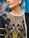 Parishay Ivy Bloom Viscose Embroidered Stitched 3-Piece Suit-IW-10