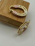 H&A Jewellery Filigree Hoop Earrings