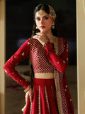 Mahnur Pakeezah Luxury Formals Silk Embroidered Stitched 3-Piece-Suit-Zarmisha - PK - 02
