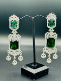 H&A Jewellery One Carat Silver Rhodium Plated Earrings