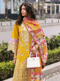 Mahnur Broadway Luxury Lawn Embroidered Unstitched 3-Piece Suit-Buttercup