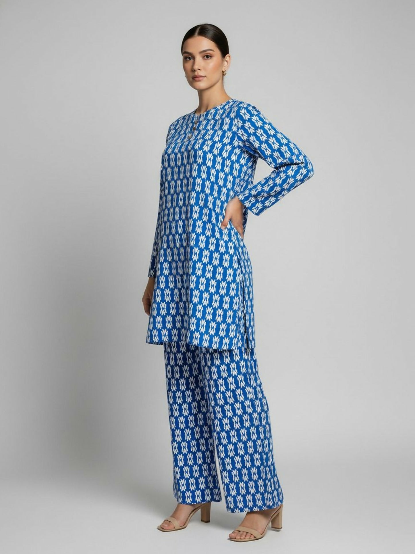 Tashu Khaddar Printed Stitched 2-Piece Suit-TG-136