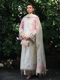 Qalamkar Qline Lawn Drop-1 Embroidered Unstitched 3-Piece Suit-RP-02-Aylin