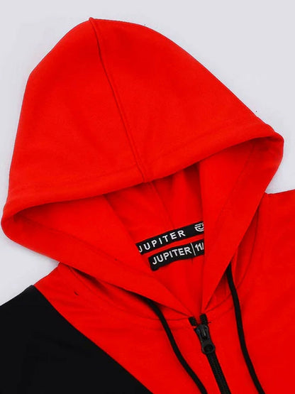 Jupiter Printed Air Hooded Tracksuit-14359