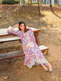 MAK Fashion Lawn Embroidered Stitched 2-Piece Suit-Blossom
