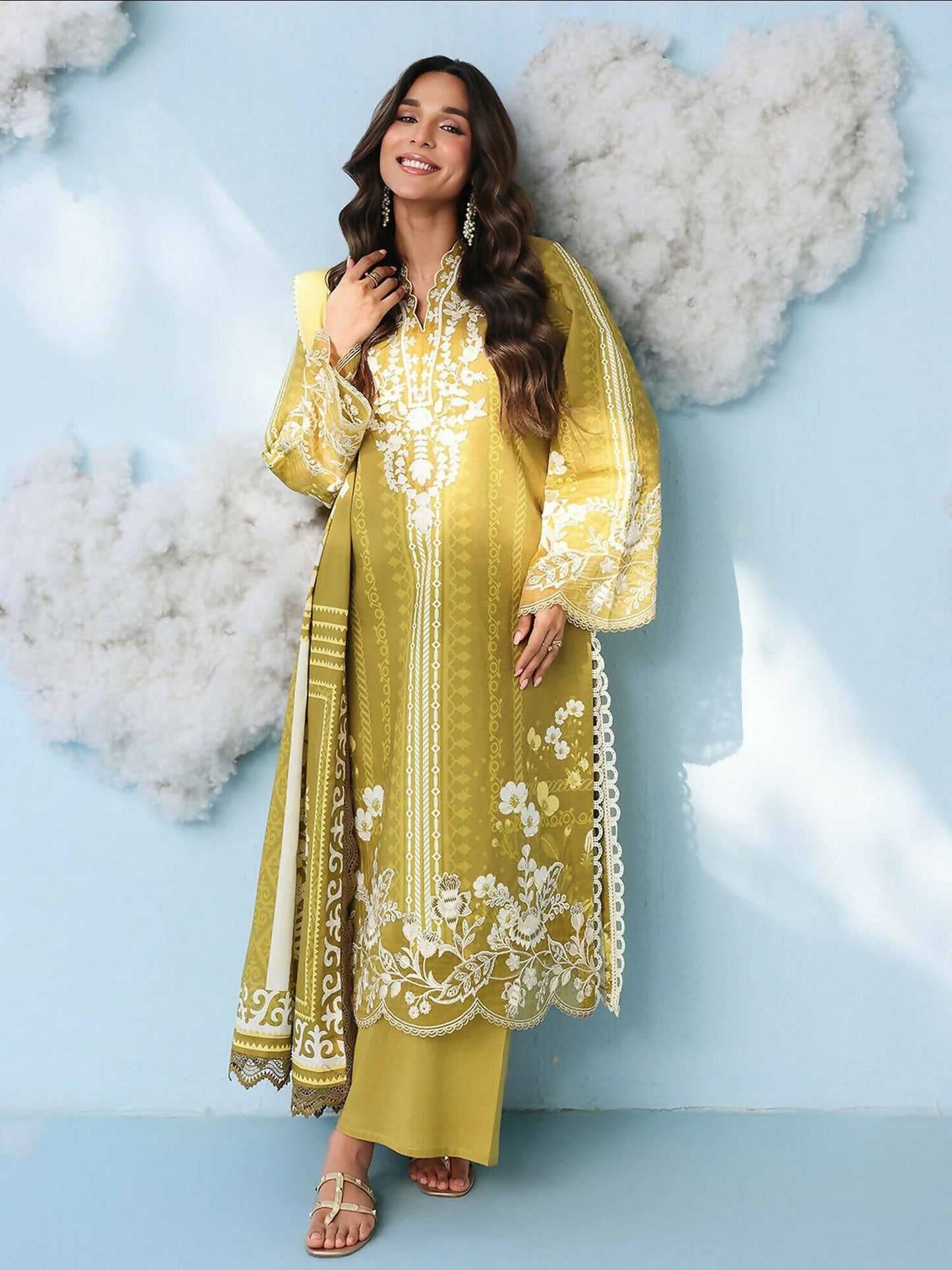 Mahnur Anaya Summer Vol 2 Lawn Embroidered Unstitched 3-Piece Suit-AN-2-17