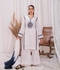 HEM Lawn Cotton Embroidered Stitched 3-Piece Suit-Snowflake