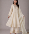 HEM Chiffon Embroidered Stitched 3-Piece Suit-Nayyaab