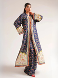 Blue Multi MH Cloth House Blended Lawn Printed Co-Ord Set-Lalarukh