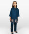 Velvour Girls Cotton Embroidered Stitched 2-Piece Suit- VG78-D