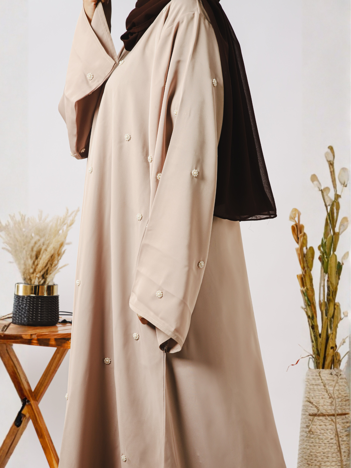 Nourah Nida Embellished Abaya-Nayab