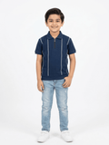 Velvour Boys Pique Polo Shirt-VP23-A