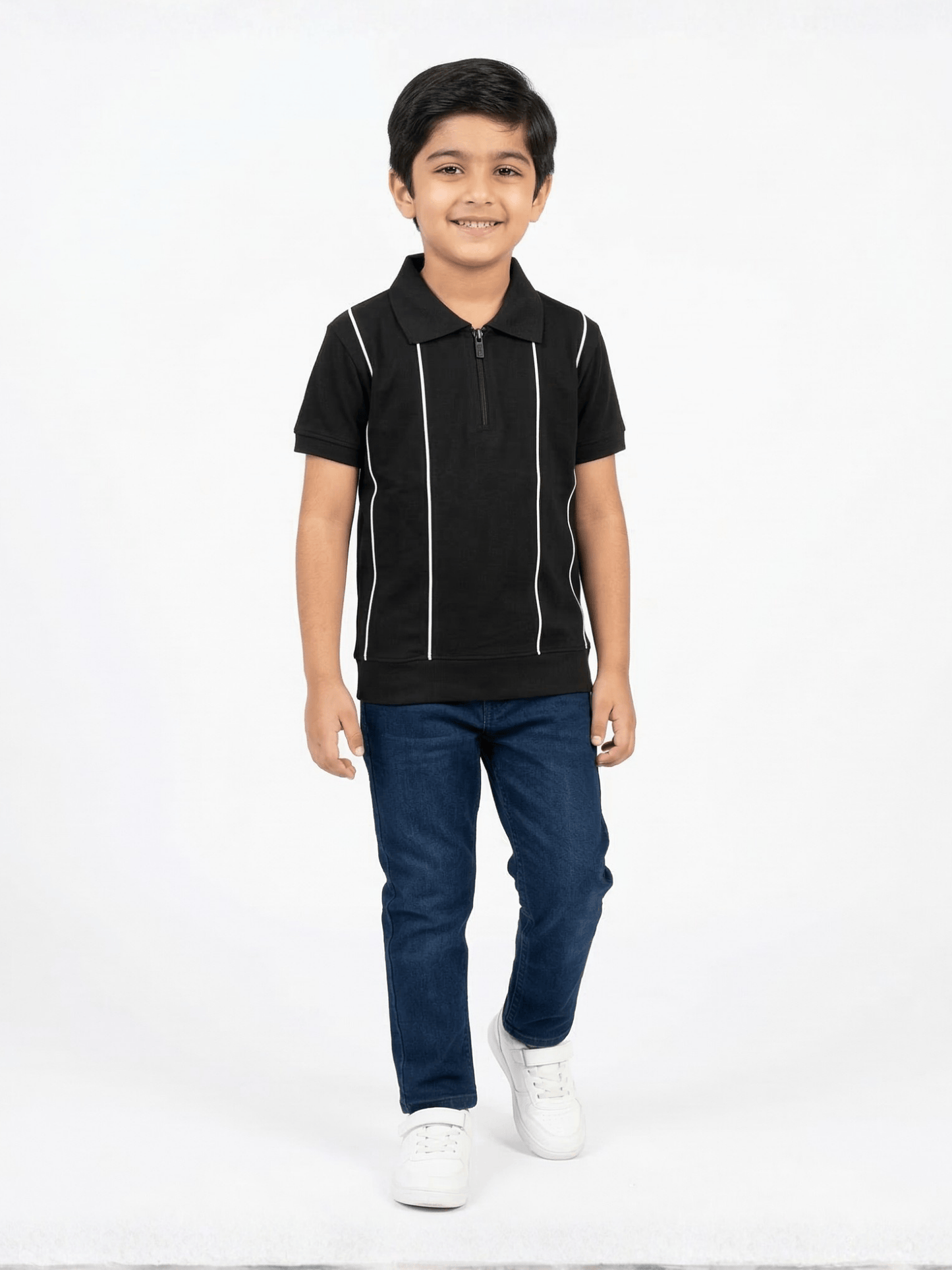 Velvour Boys Pique Polo Shirt-VP23-B