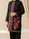 Velvour Girls Cotton Embroidered Co-Ord Set-VG210-A
