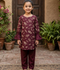 Velvour Girls Viscose Printed Stitched 2-Piece Suit-VG110-B