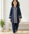 Velvour Girls Cotton Embroidered Co-Ord Set-VG212-A