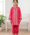 Velvour Girls Cotton Embroidered Co-Ord Set-VG212-B