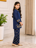 Velvour Girls Cotton Printed Co-Ord Set-VG218-A