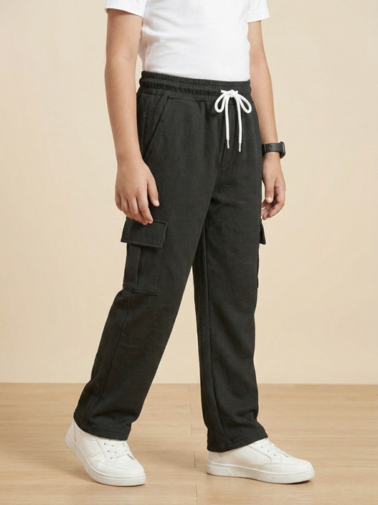 Velvour Boys Polyester Trouser-VT27-B