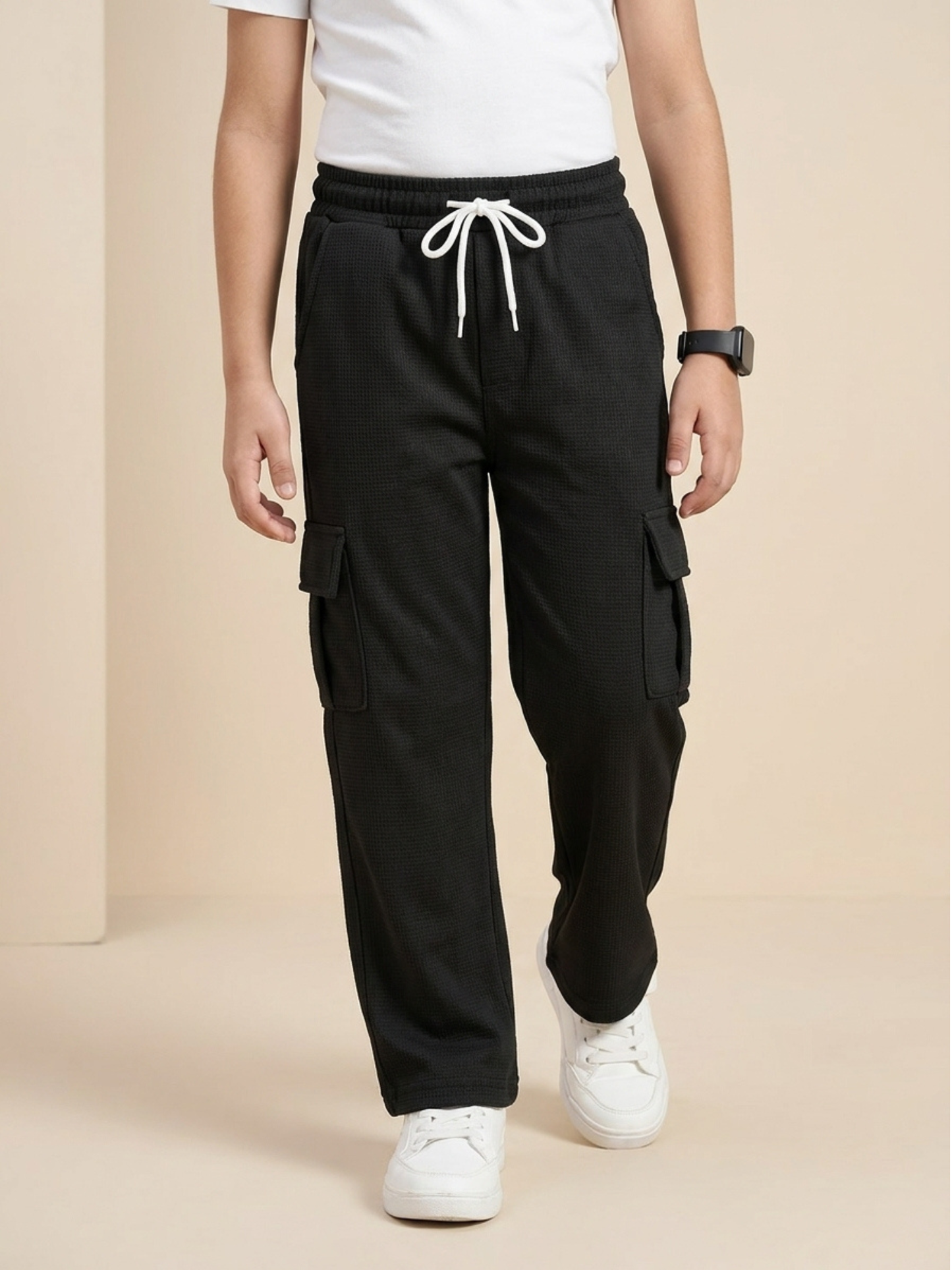 Velvour Boys Polyester Trouser-VT27-B