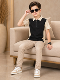Velvour Boys Polyester Polo Shirt-VP28-A