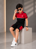 Velvour Boys Pique Tracksuit-VPS06
