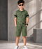 Velvour Boys Pique Printed Tracksuit-VPS05