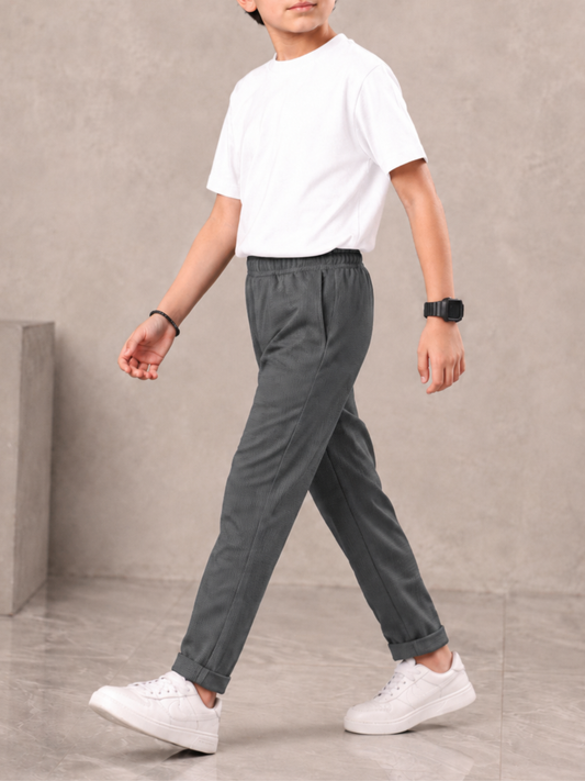 Velvour Boys Polyester Trouser-VT29-C