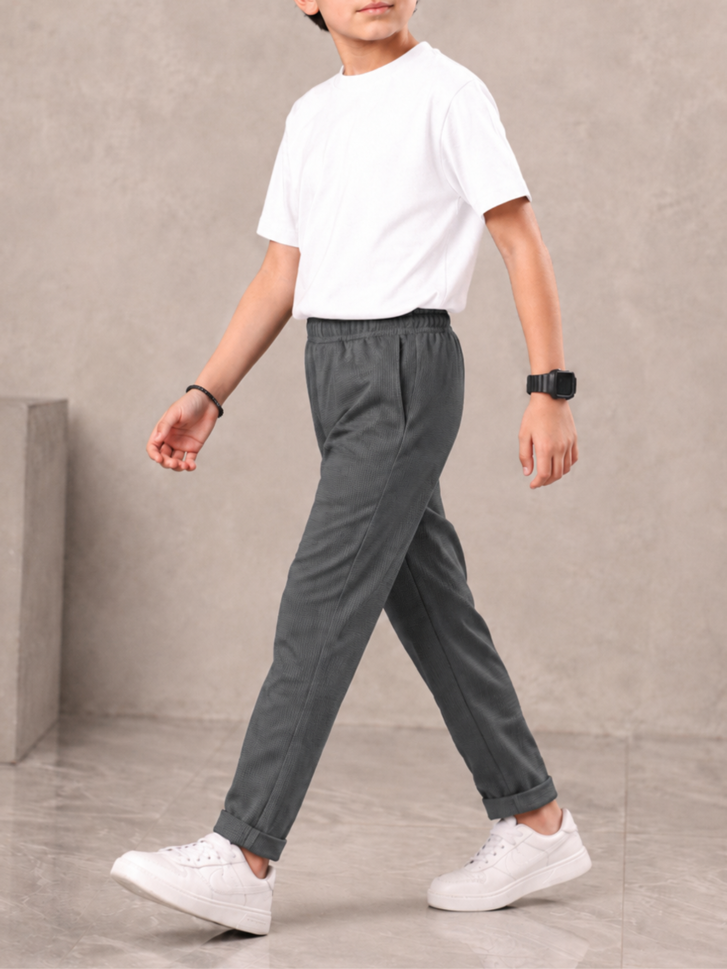 Velvour Boys Polyester Trouser-VT29-C