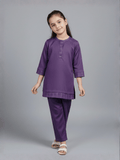 Velvour Girls Mesh Co-Ord Set-VG202-A