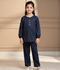 Velvour Girls Mesh Co-Ord Set-VG208-A