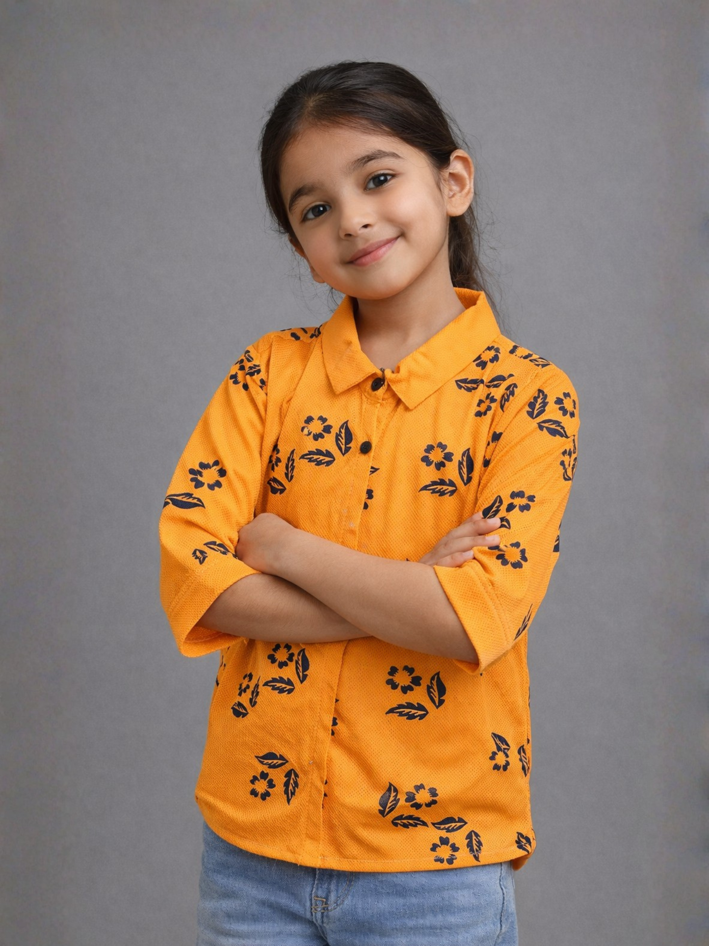Velvour Girls Mesh Shirt-VG206-A