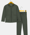 Velvour Polyester Collar Neck Tracksuit-VWT47-B