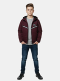 Velvour Full Sleeves Hooded Puffer Jacket-VJ79-C