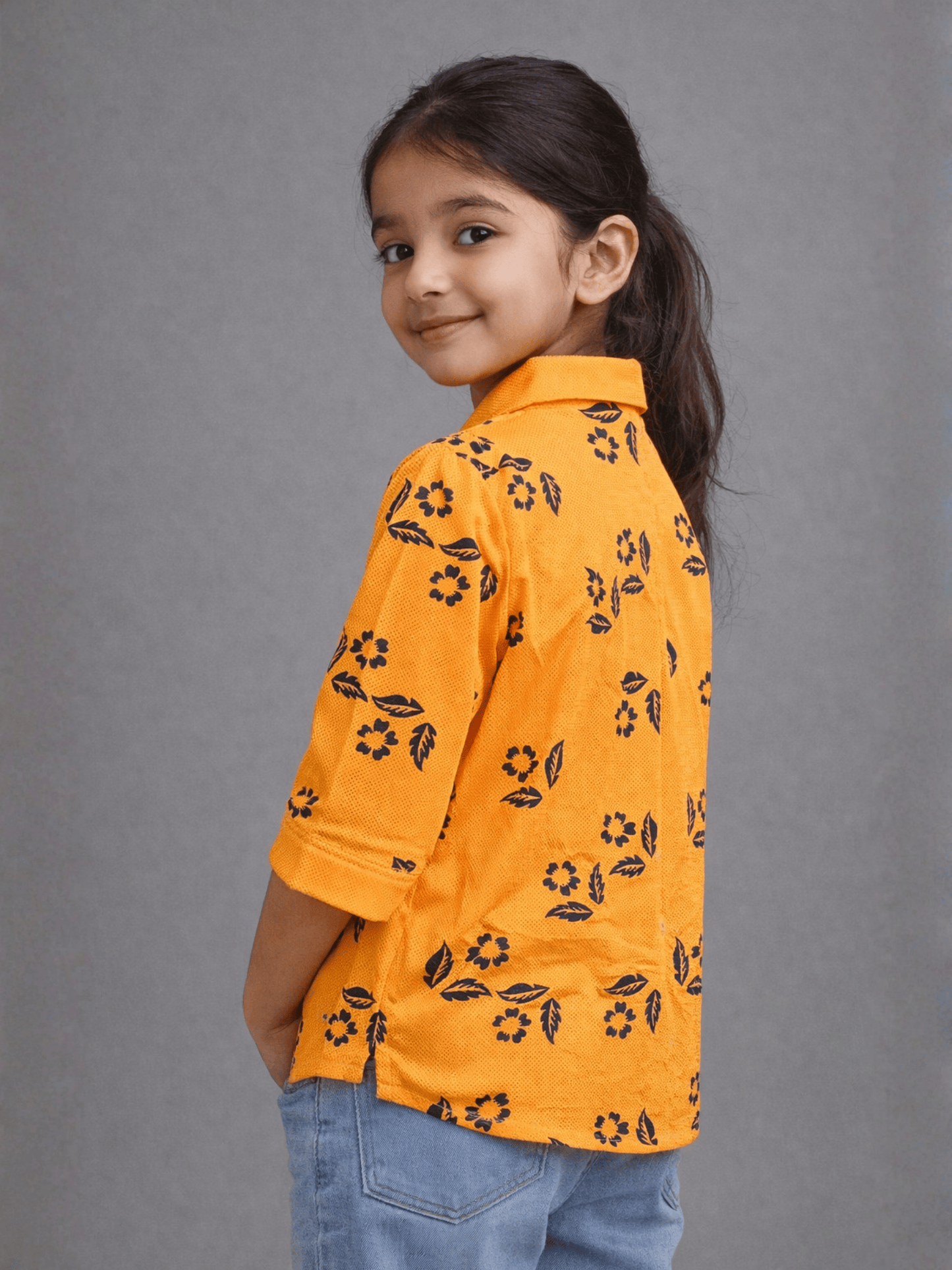 Velvour Girls Mesh Shirt-VG206-A
